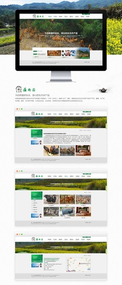 徽鄉(xiāng)園生態(tài)農(nóng)產(chǎn)品網(wǎng)站建設(shè) 原創(chuàng)設(shè)計(jì)點(diǎn)亮企業(yè)官網(wǎng)新風(fēng)貌