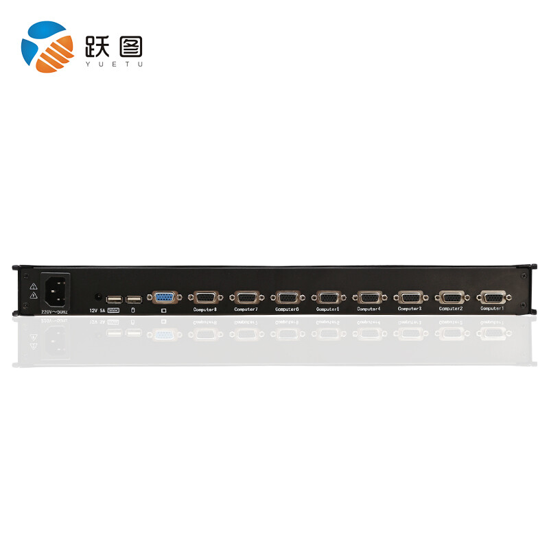 躍圖ATD-1008 高效便捷的1U機(jī)架式KVM切換解決方案